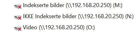 Ekstrene Harddisker Norsø K